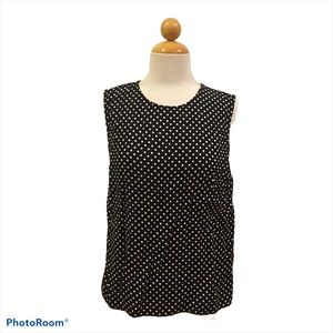 NWOT Popsugar Polka Dot Tank Blouse